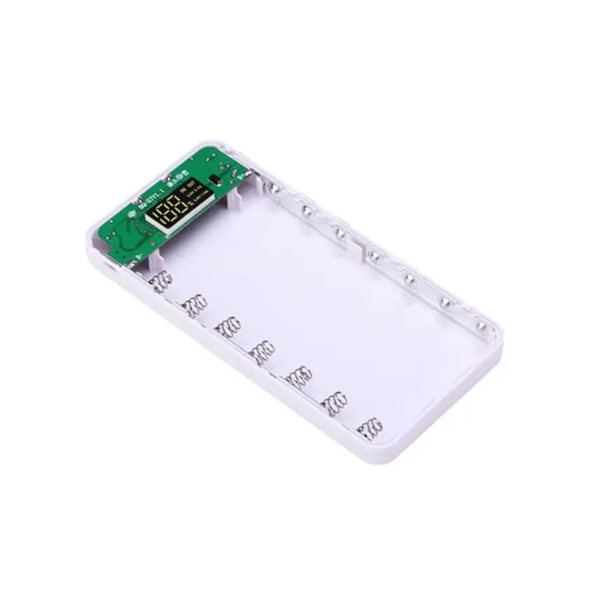 HIPERDEAL 5 в 2 1 а 3 USB 7X 18650 DIY Мобильный блок питания комплект зарядное устройство