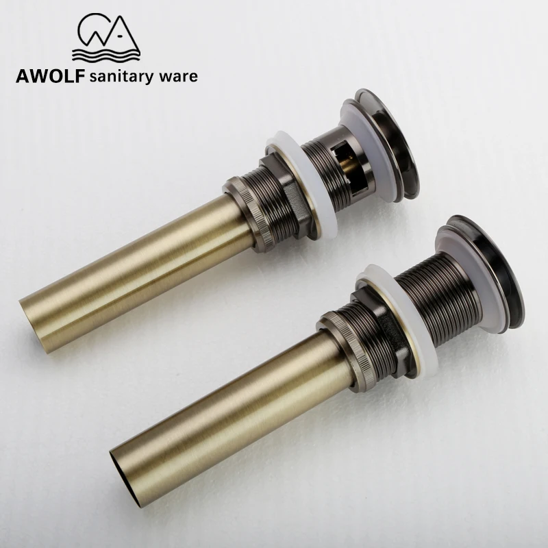 Раковины для ванной комнаты выдвижной слив с и без переливного отверстия