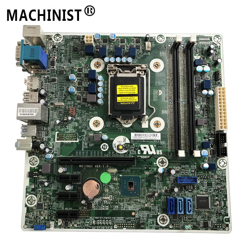 Настольная материнская плата для HP proboard 400 490 480 G3 MT H110 MB LGA 1151 DDR4 MS 7957 VER: 1 0 793739 001 601