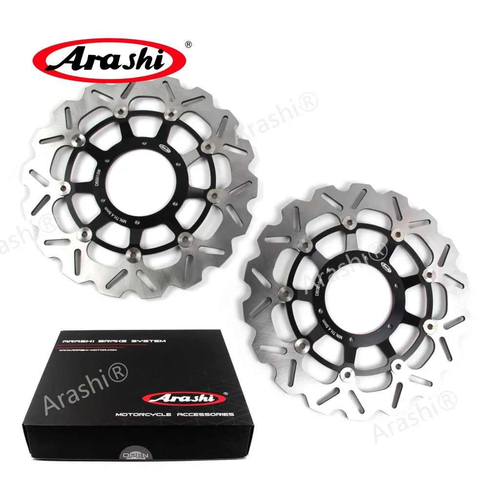

Arashi 2 шт. для HONDA CB1300F / ABS 2005 - 2010 CNC плавающие передние тормозные диски диск CBF1300 CB 1300 F 2006 2007 2008 2009