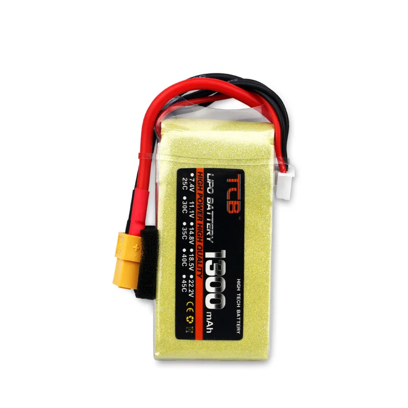 TCB RC Lipo батарея 3 S 11 1 V 1300 mAh 25C для дрона вертолет Квадрокоптер автомобиль FPV
