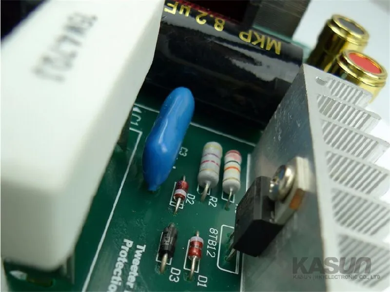 1 шт. 2 полосный кроссовер фильтр разделитель частоты NBA 2000C для профессиональных