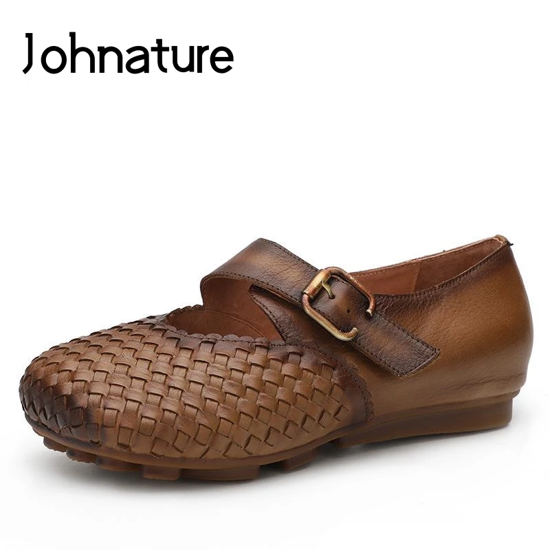 Johnature 2019 стиль Новинка в стиле ретро на весну и осень Повседневное круглый носок