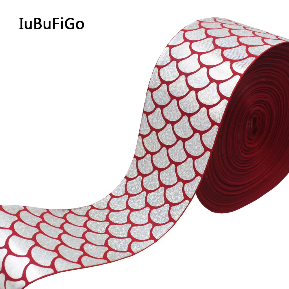 

[IuBuFiGo] 5 ярдов, 3 дюйма, 75 мм, фольга в рубчик, голограмма, лента, подарочная лента, банты, фотолента для украшений
