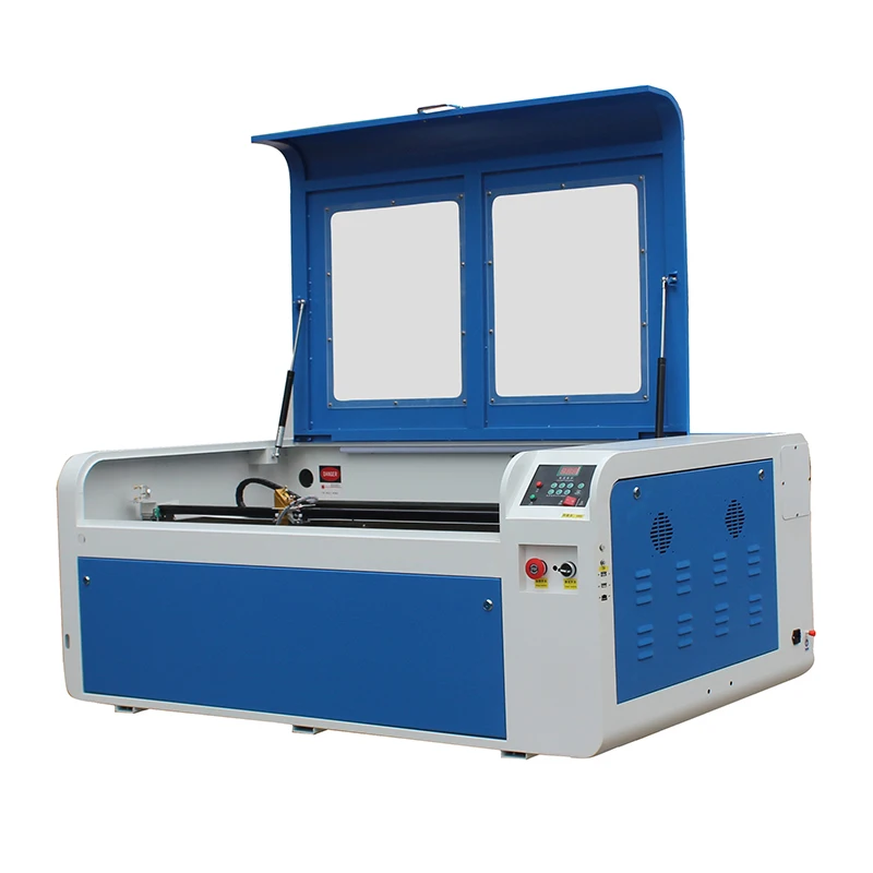 100W Autofocus Laser Cutting Machine With DSP System Cutter Engraver Chiller 1000 x 600 mm | Инструменты