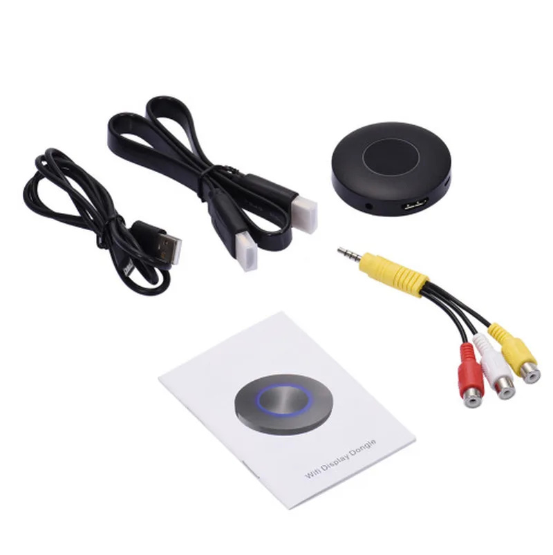Авто Airplay Miracast Mirascreen Wifi tv Stick Dongle Беспроводной Цифровой HDMI аналоговый AV RCA видео стример дисплей