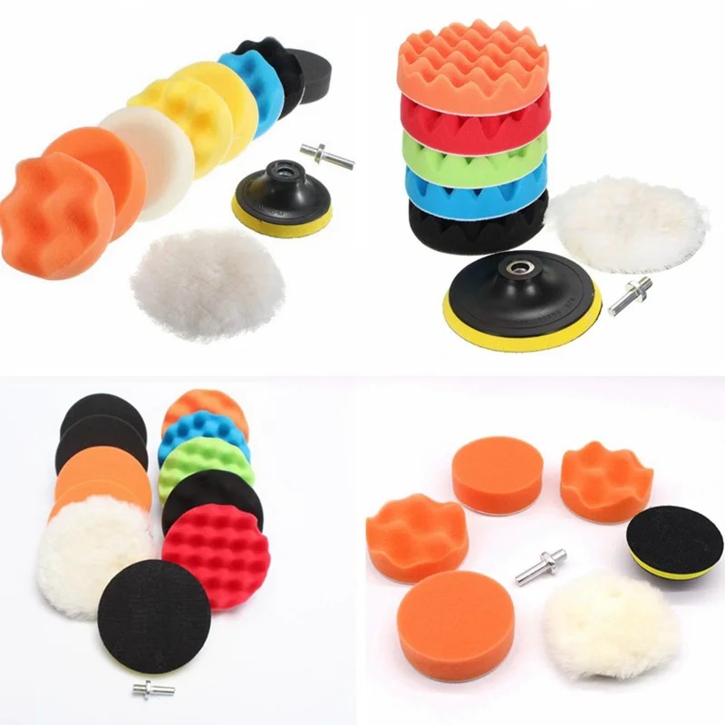 Набор инструментов для полировки автомобиля самоклеящаяся губка и