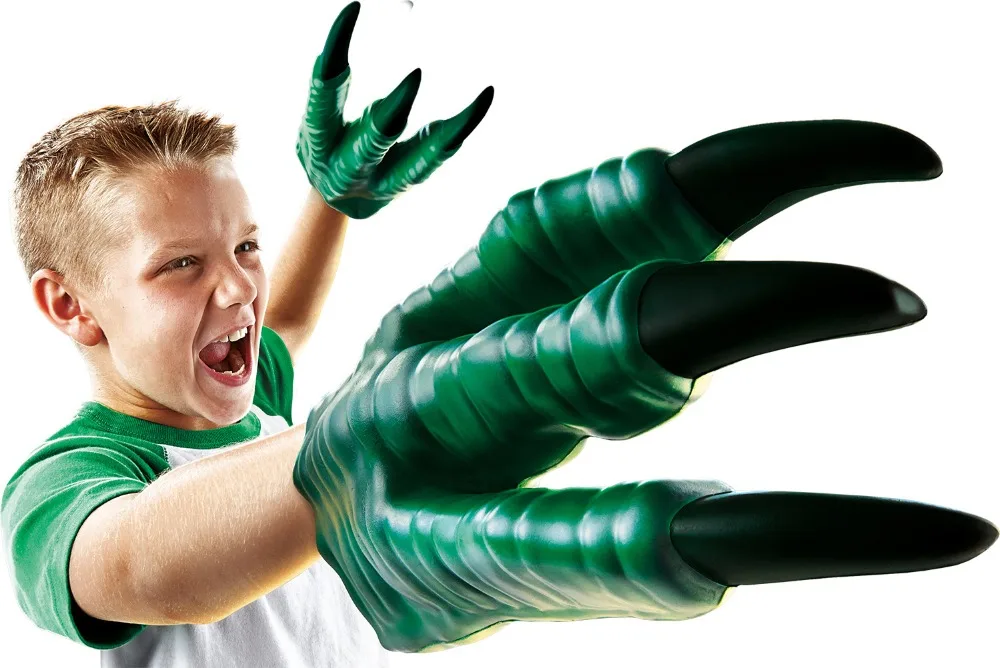 Hand puppet Jurassic World Baryonyx Tyrannosaurus Rex Velociraptor claws Head gloves Kid Toys Model Action Figures Birthday gift | Игрушки и