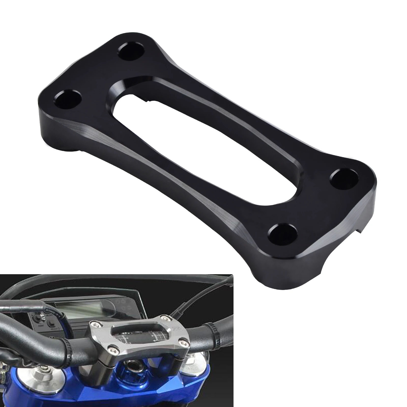 Рукоятка для руля H2CNC 22 мм 7/8 &quot подъемный зажим верхняя крышка Honda CRF250L 2012 2017 XR250