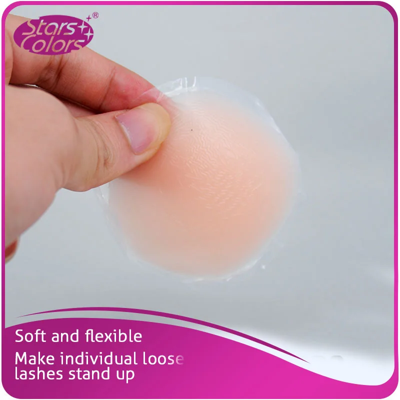 Мягкие силиконовые накладки на ресницы для индивидуального держателя|pad pad|pads