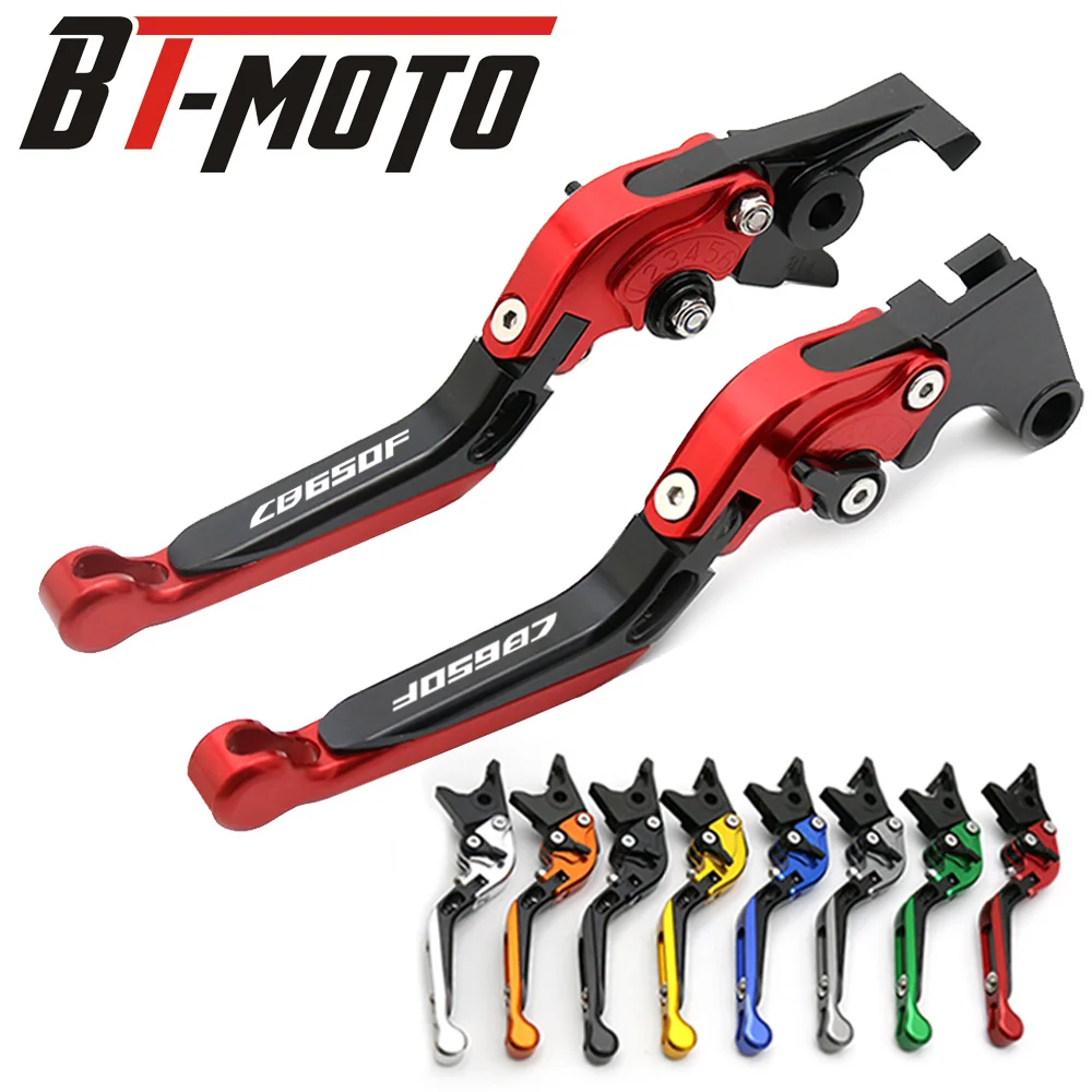 

1 Pair Adjustable CNC Motorcycle Clutch Brake Levers For Honda CBR650F CB650F CBR 650 F CB 650F 2014 2015 2016 2017 2018 Handle