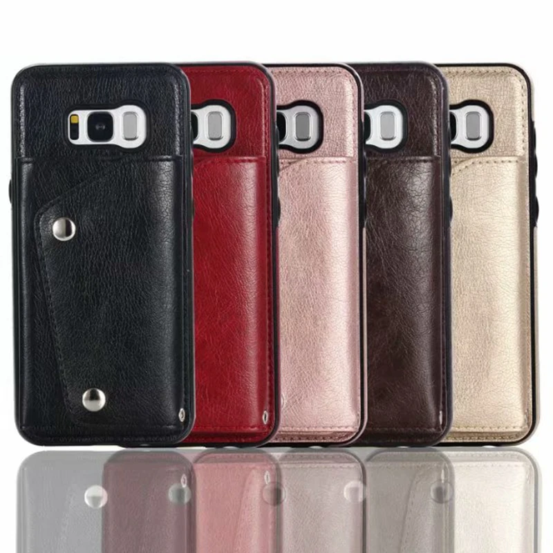 Кожаный чехол HOTR S9 Plus для Samsung s7 S7 Edge s8 S8 s9 Note 8 из искусственной кожи с откидной