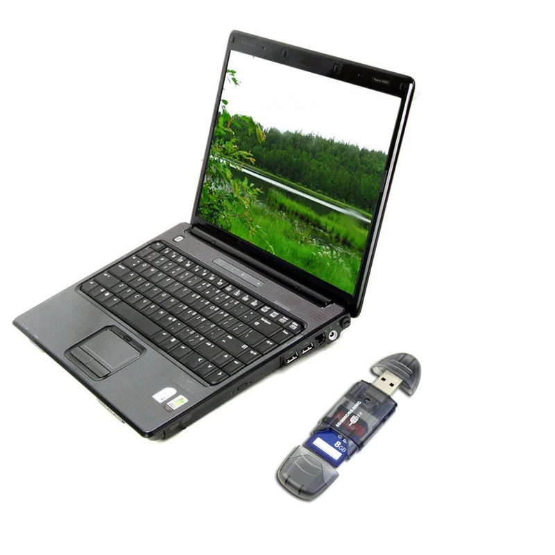 Портативный высокоскоростной USB считыватель карт памяти Писатель адаптер для MMC