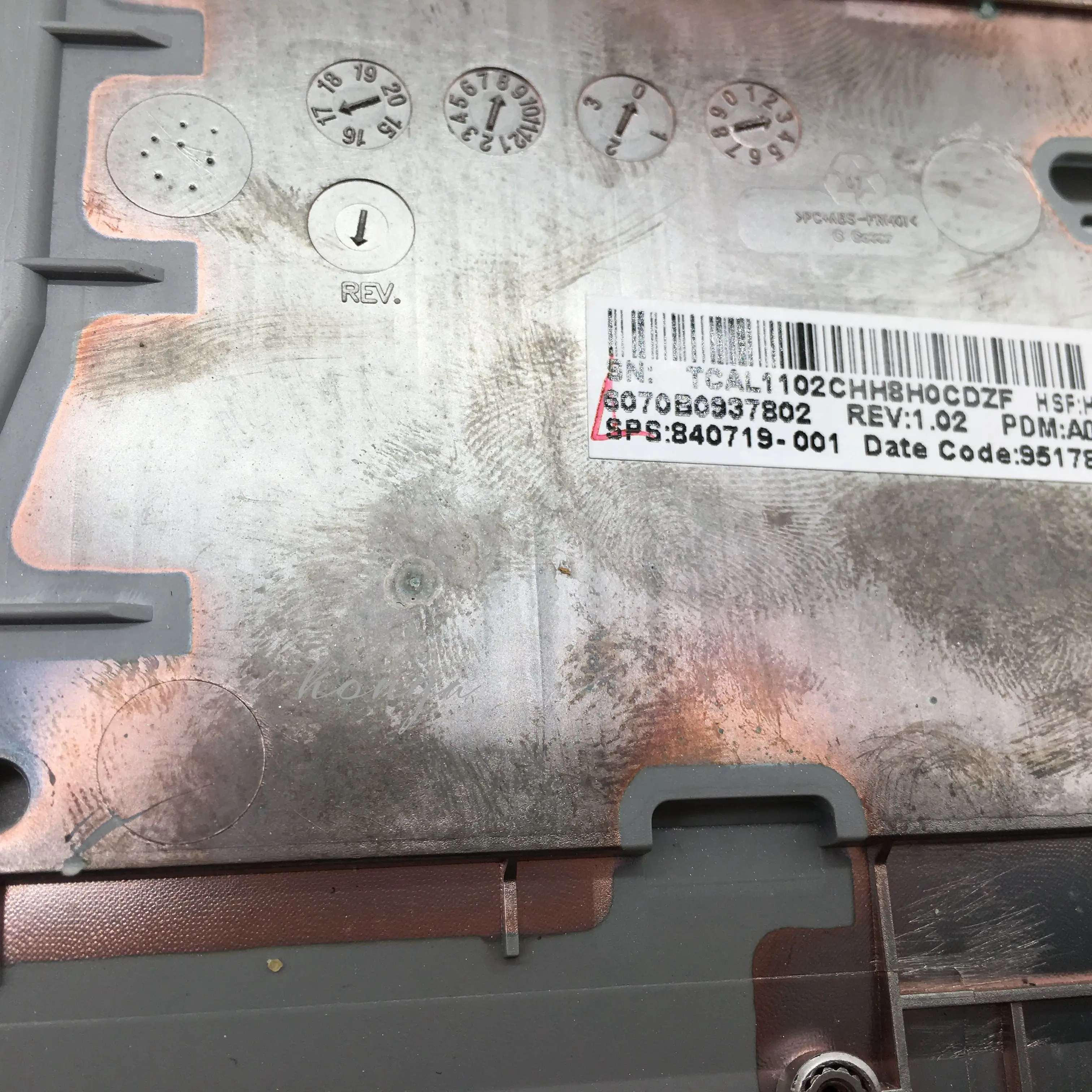 Оригинальный чехол для ноутбука HP Probook 640 g2 645 G2 верхний подставка рук клавиатура
