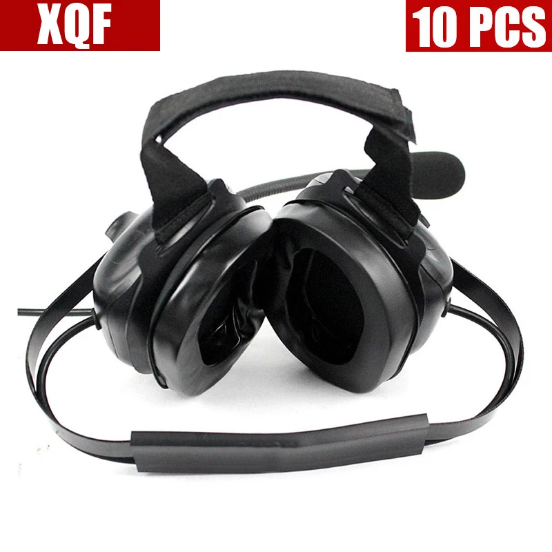 

10 шт. Baofeng UV-5R Earpiece / 2 Pin PTT VOX Регулируемая громкость звукоизоляция наушники для KENWOOD Baofeng UV-5R Radio