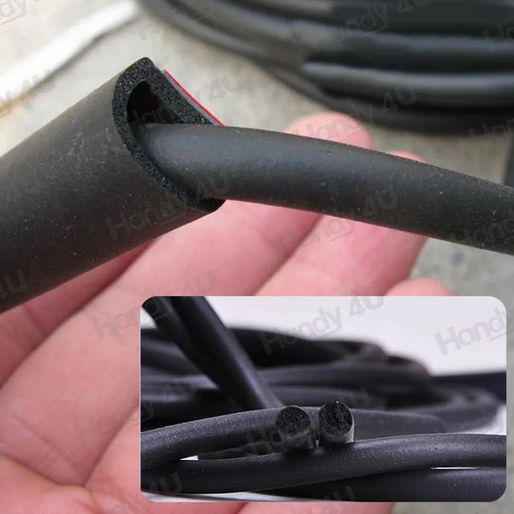 2 м 80 &quotО форма сплошной круглый резиновый уплотнитель полоса столб автомобиля