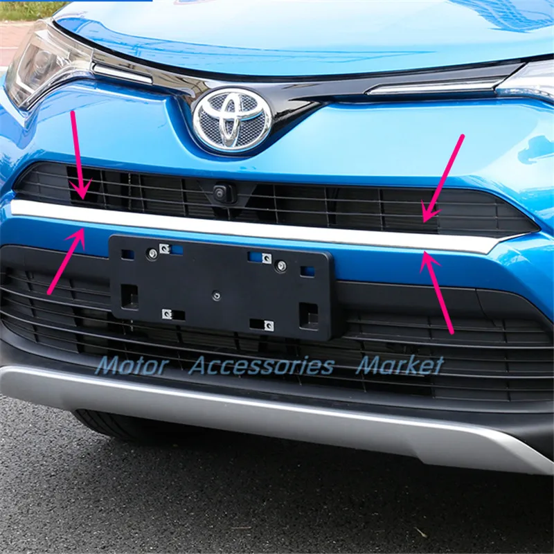 Новая хромированная передняя решетка обшивка вентиляционного отверстия для Toyota