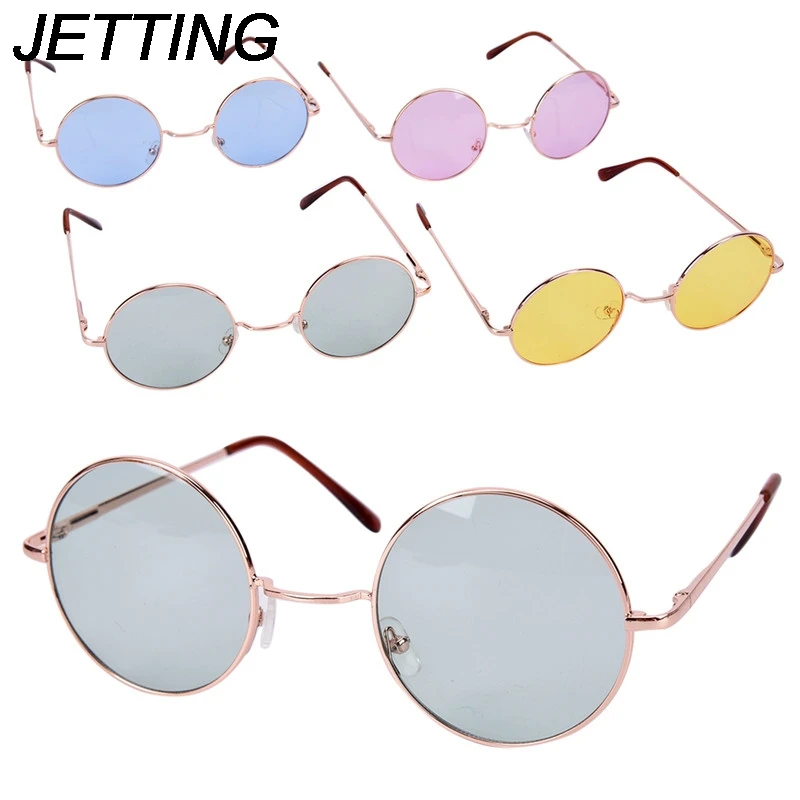 2017 Круглые Солнцезащитные очки женские весенние летние тренды Модные Золотые