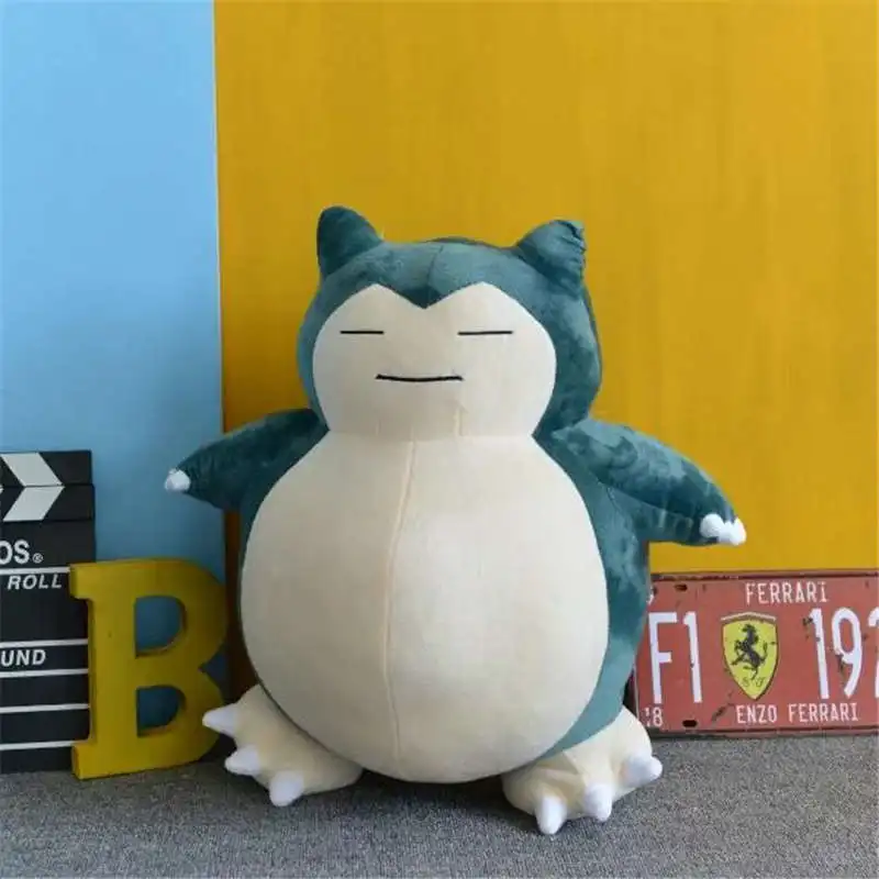 50cm Height Anime Pokemon Snorlax Cosplay Props Toys Pillow Soft Cotton Kawaii Plush Doll 30cm 50cm Height Kids Child Teens Girls Collection - Цвет: 50cm Height