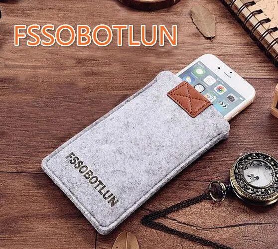 FSSOBOTLUN для Apple iPhone X чехол 10 роскошный шерстяной войлочный ручной работы сумка 5