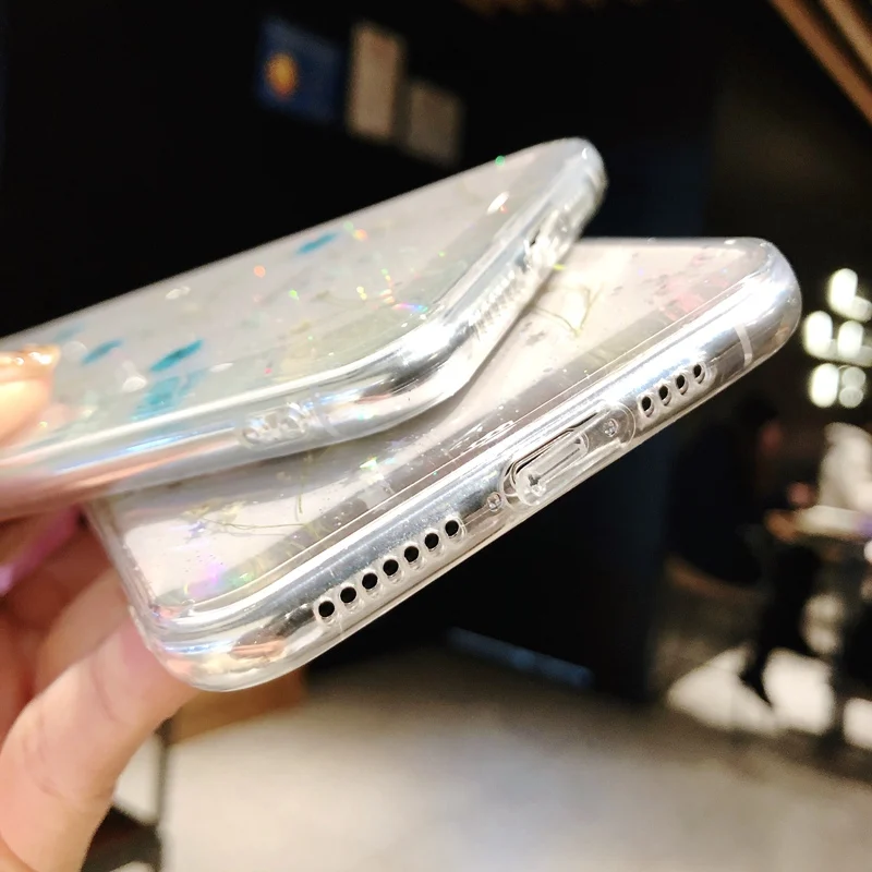 Для iphone XS Max чехол натуральные настоящие цветы специальный для XR крышка HD
