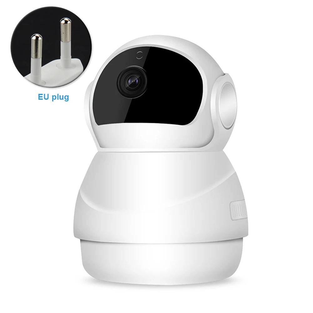 Поворотная камера WIFI для помещения видеонаблюдение Камера Ночное видение IP
