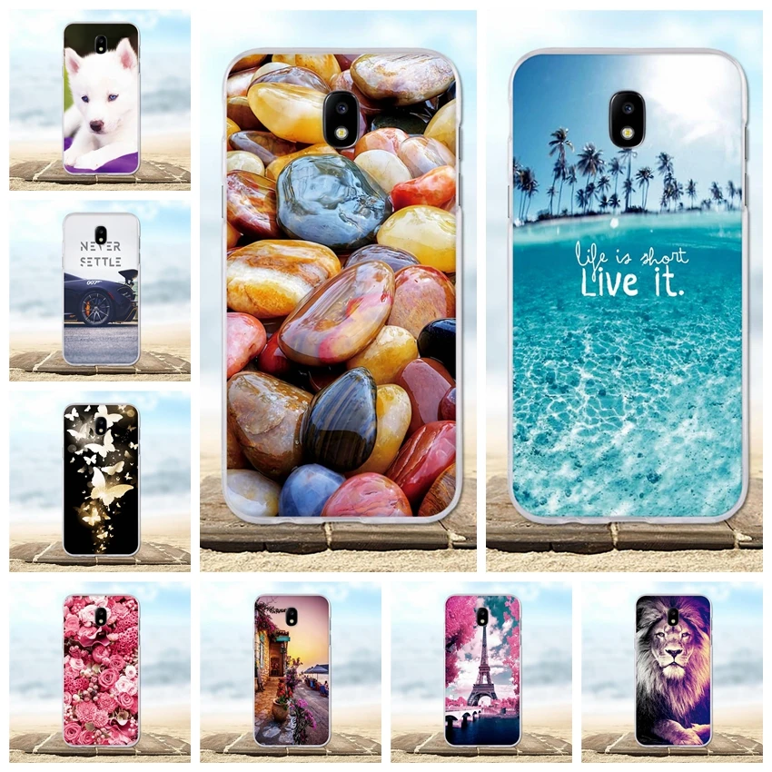 Для Coque samsung Galaxy J5 2017 (версия ЕС) Роскошные крышка силиконовый чехол J530 J530F для