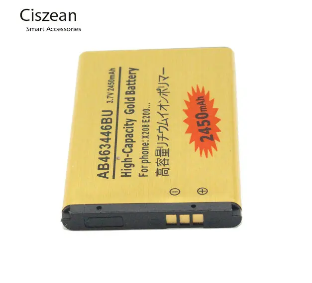 1x AB463446BU Сменный аккумулятор для Samsung SGH E251 E258 E350 E428 E500 E900 E908 M620 C512 X208 1258 1250 и т. д.|battery