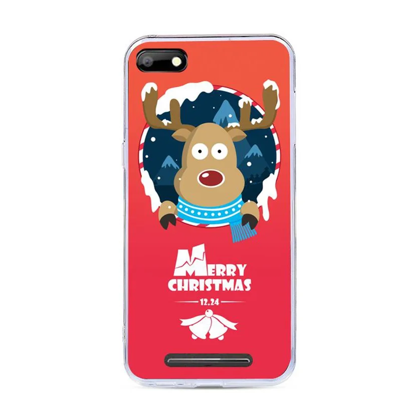 Soft TPU Phone Case For BQ Strike BQS-5020 BQS 5020 BQS5020 5.0&quot Silicone Back Cover Christmas Cases Covers |