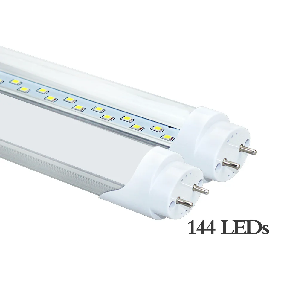 G13 4ft Светодиодная лампа трубка 20W 28W 36W T8 96 Светодиодный 144Led 192LED SMD2835 супер