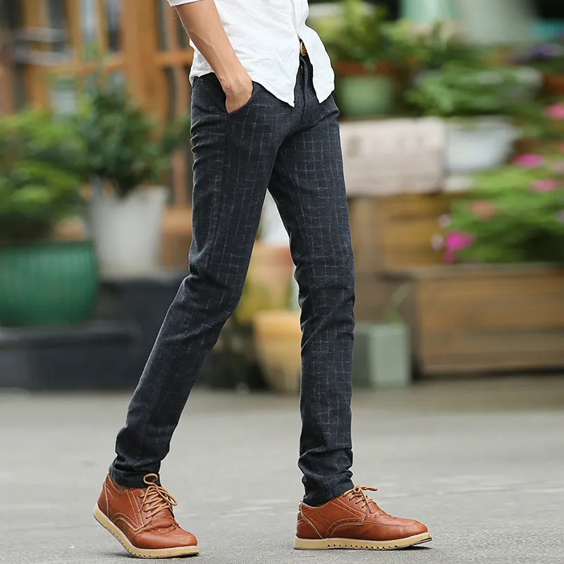 Брюки мужские классические деловые Прямые повседневные штаны размер 38 весна