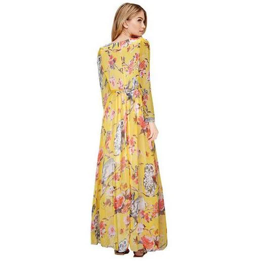 Размера плюс Макси платье L XXXXXXL 2020 Новые Модные Винтажные Цветочный принт с О