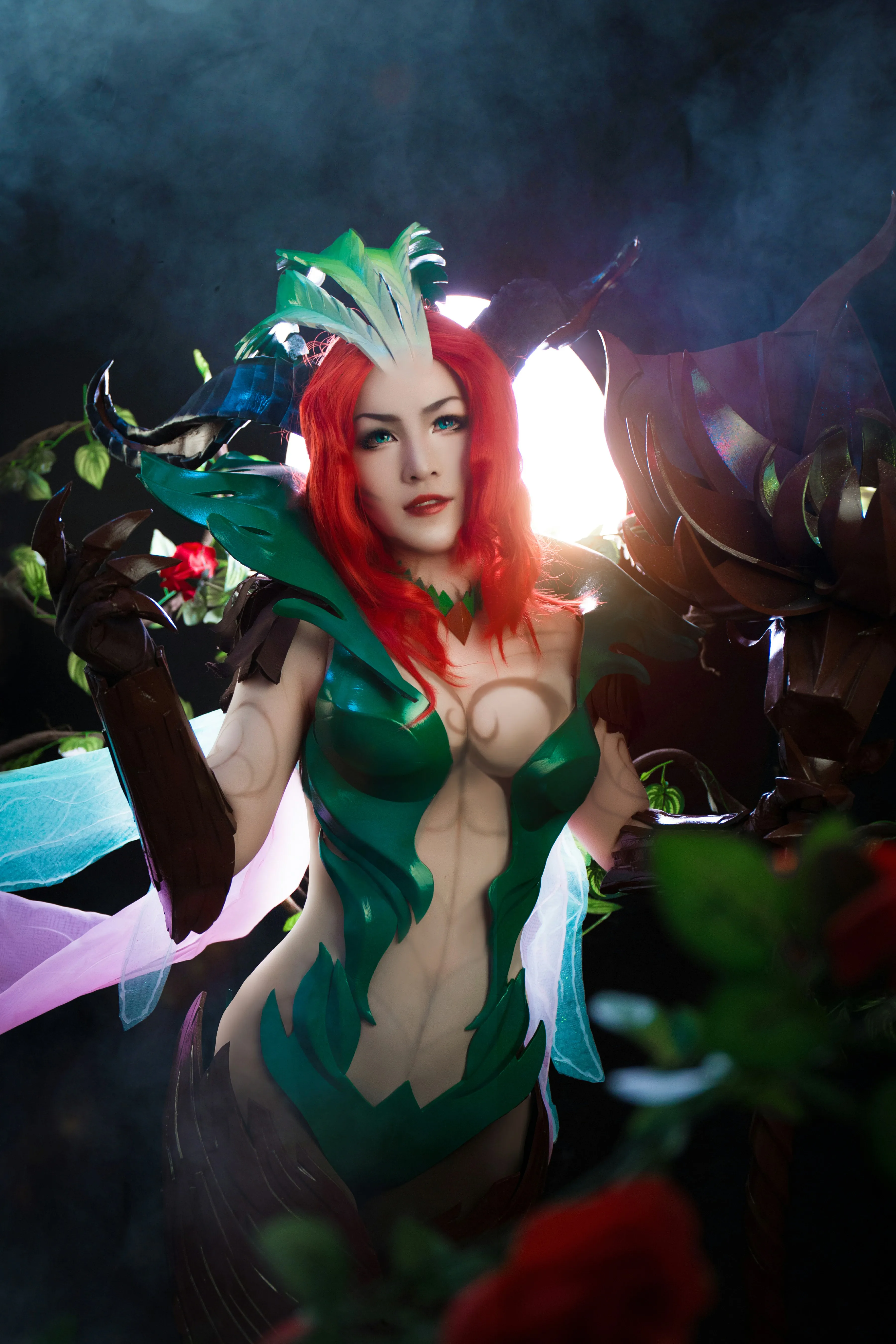 LeBlanc LOL Косплей Костюм обмана Полный комплект реквизит на заказ|Костюмы аниме| |
