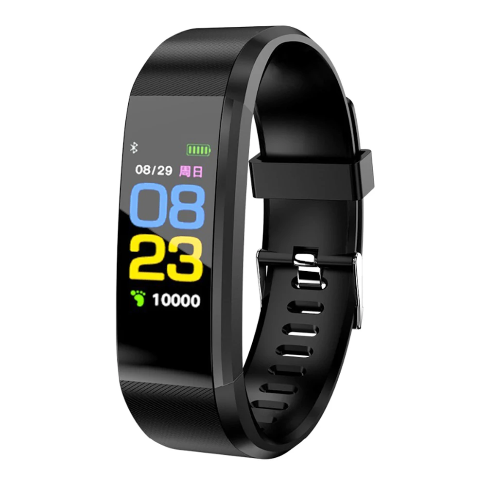 

Для Android IOS 115plus Мужчины Спорт Дата калории шагомер монитор сна женский умный Браслет спасательный водонепроницаемый напоминание о звонке