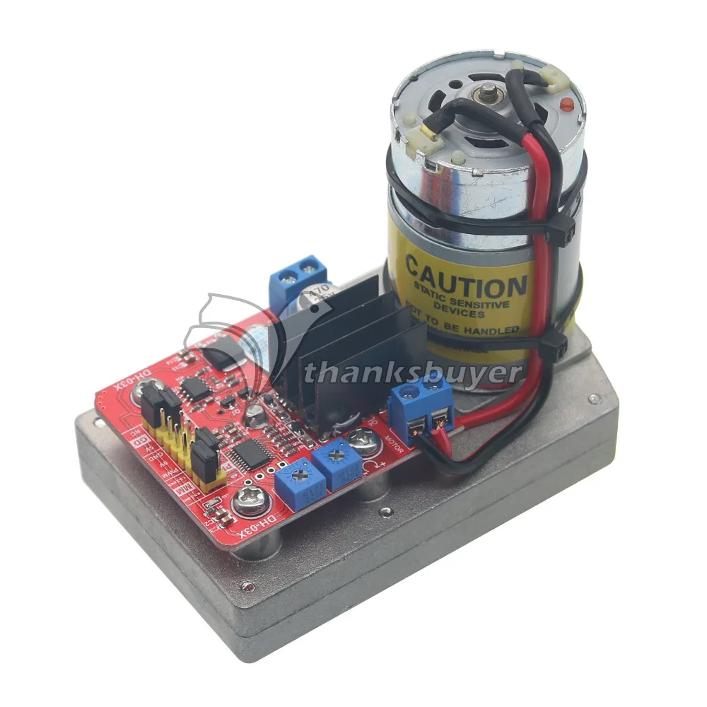 DC 12 V/24 V DH-03X сервопривод из сплава с большим крутящим моментом 380 кг/см 160A механическая рукоятка для робота RC