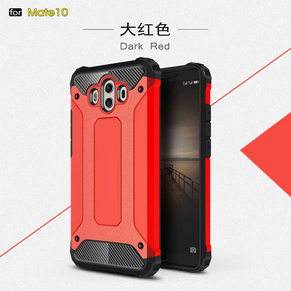 Чехол-Броня Coque 5.9For huawei Коврики 10 чехол для huawei Коврики 10 Коврики 10 двойной ALP-L09 ALP-L29 ALP-AL00 телефона чехол-лента на заднюю панель
