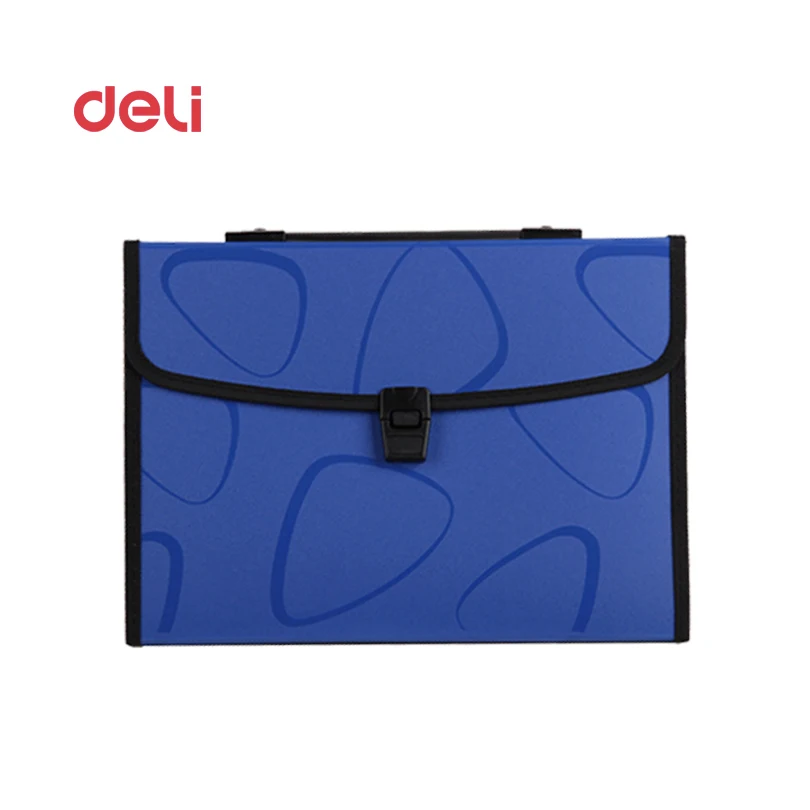Deli, расширяющийся кошелек, большая вместительность, Сумка для документов, папка для документов, эластичная лента, многофункциональная, бизнес, офисные принадлежности, сумки