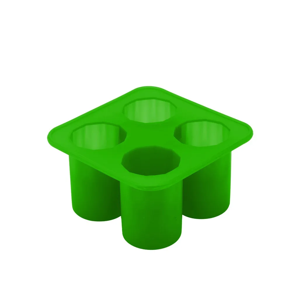 Сотообразная форма лоток для льда Куб формы контейнеры хранения с формой кубиков