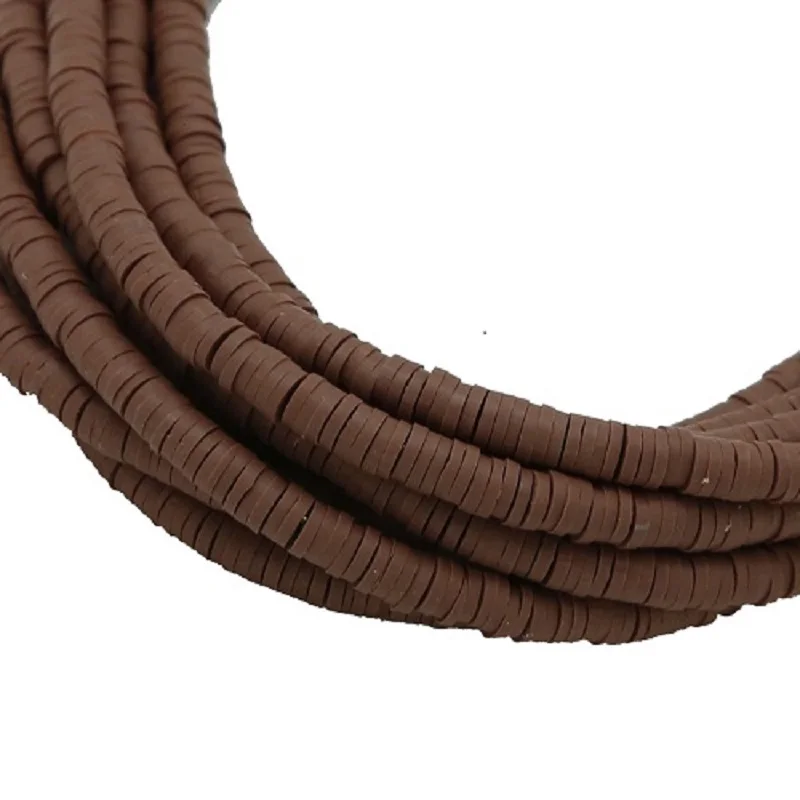 Диск из полимерной глины разных цветов 4 мм 350 шт.|Бусины| |