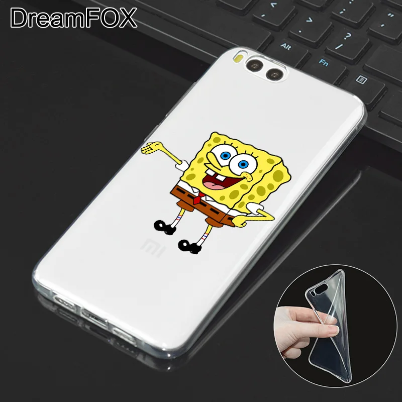DREAMFOX L072 звезды Патрика Мягкий силиконовый чехол из ТПУ Для Сяо mi Note 2 3 4 5 6 8 SE M5 4C 4S 5C