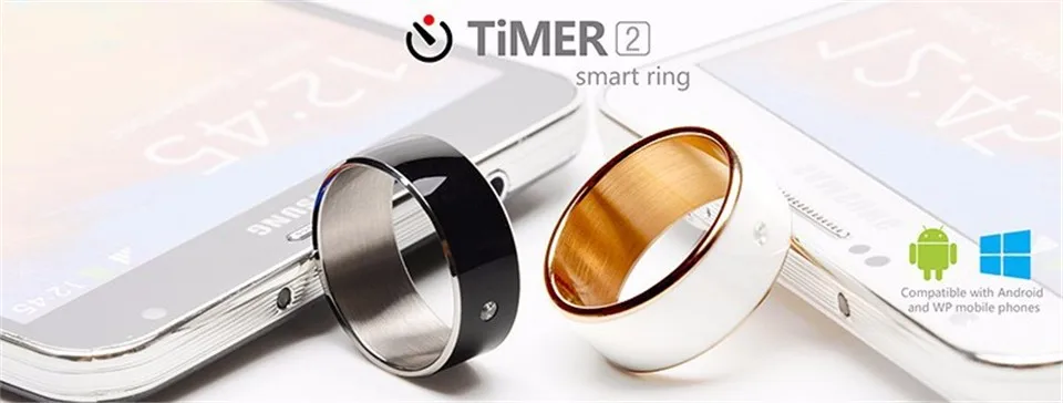 TimeR2 смарт Кольцо носимых Технология волшебное кольцо для телефона NFC умный аксессуары Мода 3-доказательство электронный компонент
