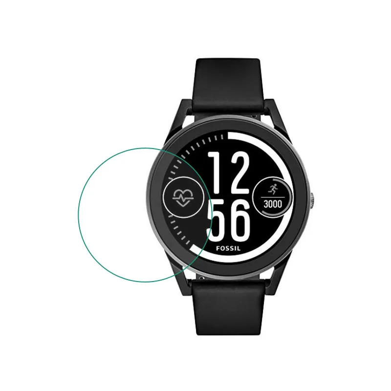 

Tempered Glass Protective Film Clear Guard For Fossil Q Control Gen 3 Generation Sport Watch Smartwatch Screen Protector Cover