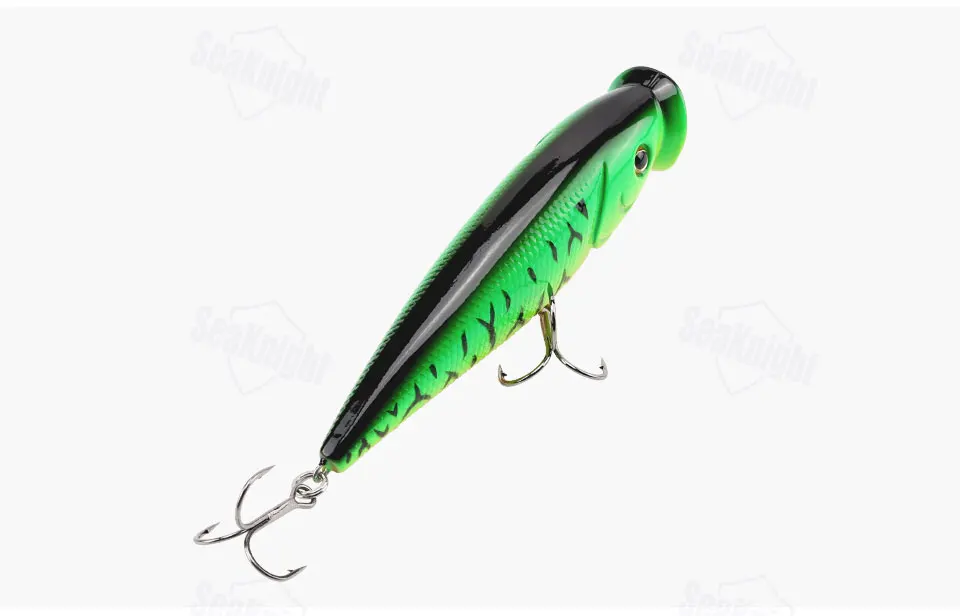 SeaKnight SK029 Popper Wobbler Fishing Lure 1PC 95mm 14.5g 2 Hooks Floating Artificial Bait Topwater Fishing Tackle