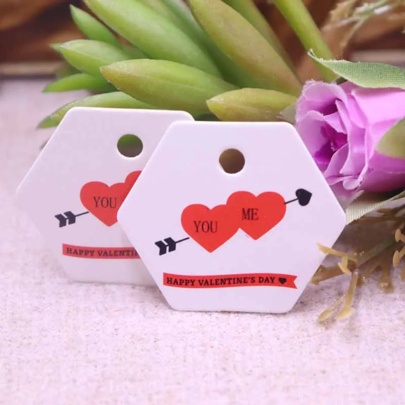 3x3 5 см 100 шт. DIY valentie TAG love day многоугольная Любовь Бабочка Милая подъемная карта