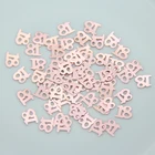 500 шт. номер 18 розовое золото цифровая фотография День Рождения Декор стол конфетти для празднования 18-го дня рождения