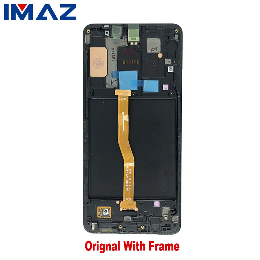 Оригинальный ЖК-дисплей IMAZ SUPER AMOLED для Samsung Galaxy A920 A9 2018 A9s Star Pro с сенсорным экраном