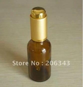30 мл коричневый/зеленый/синий бутылка эфирного масла с золотой Электрический
