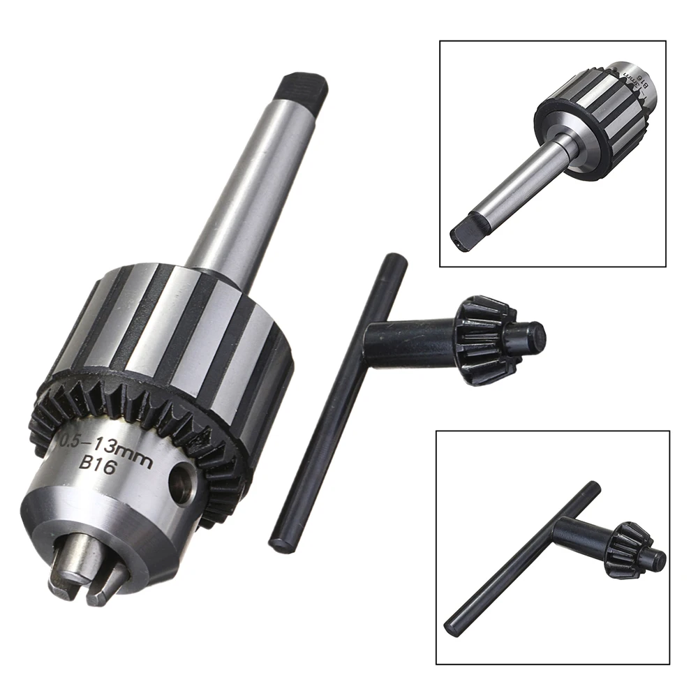 Сверлильный патрон B16 сверлильный для сверхмощных ключей от 5/64 до 1/2 дюймов с 2mt