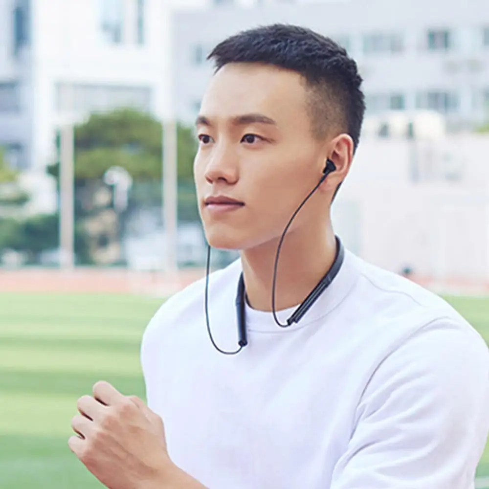 Xiaomi ожерелье с голубыми зубами, наушники для телефона, беспроводные наушники с микрофоном и встроенным управлением, Молодежная версия, ожерелье с голубыми зубами, комплекты головок