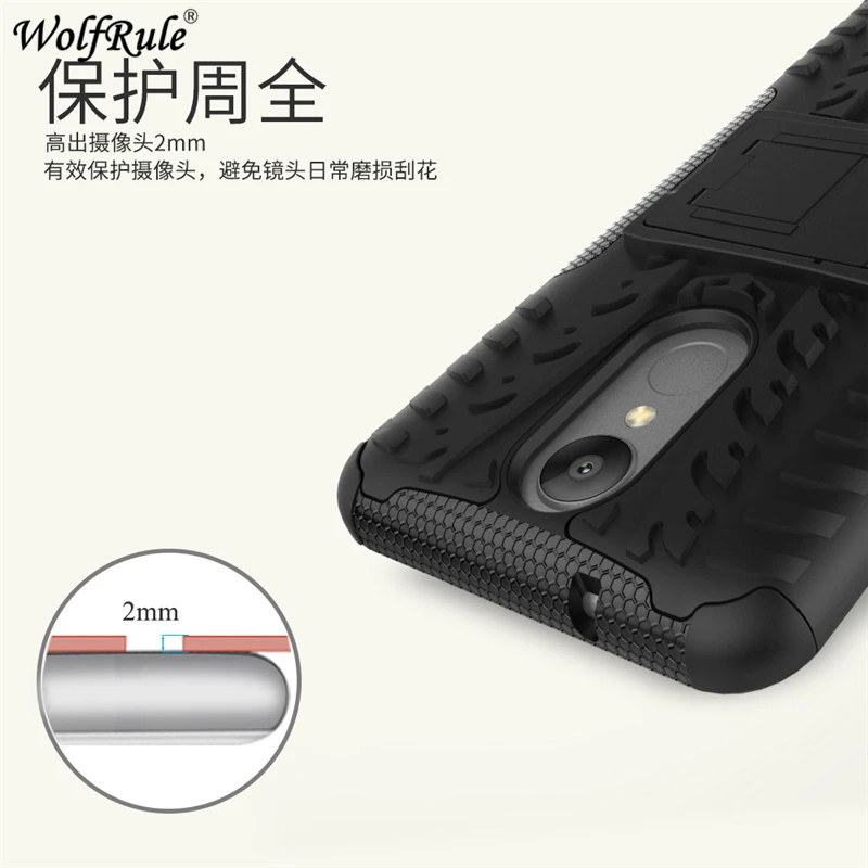 WolfRule для крышки LG K8 чехол для LG K8 чехол противоударный TPU& PC Стенд чехол для телефона для LG K4 чехол V3 X300 M200N